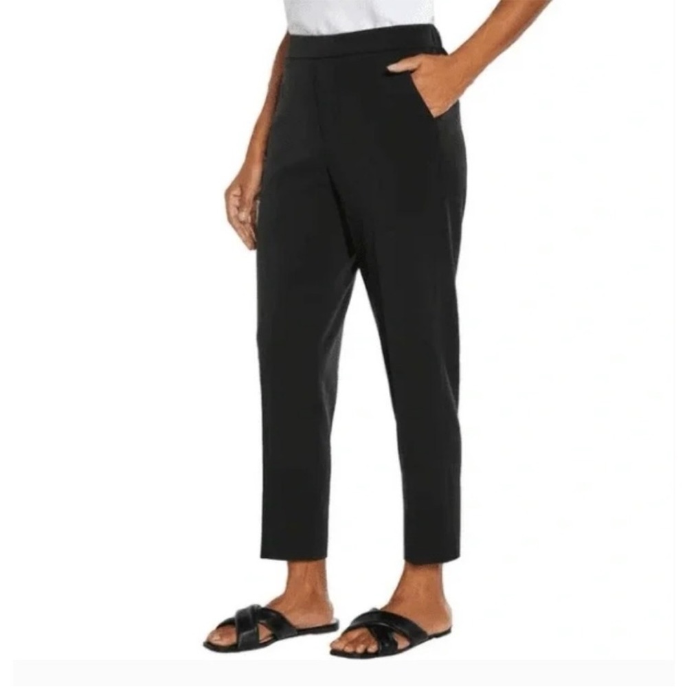 NWT Banana Republic Black Pull On Pants Sz 10